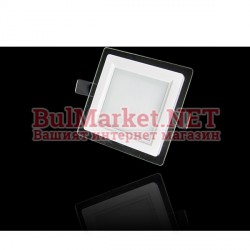 Квадратна светодиодна луна 6W 